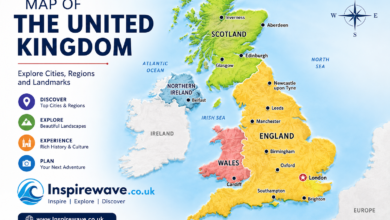 Map of the UK