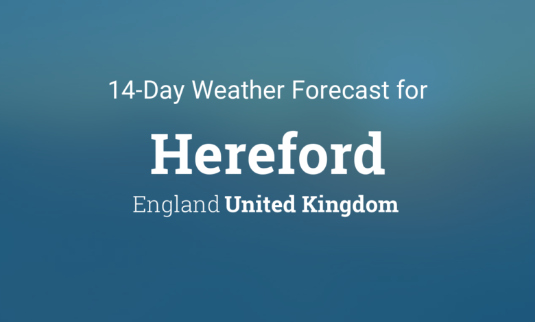 BBC Weather Hereford