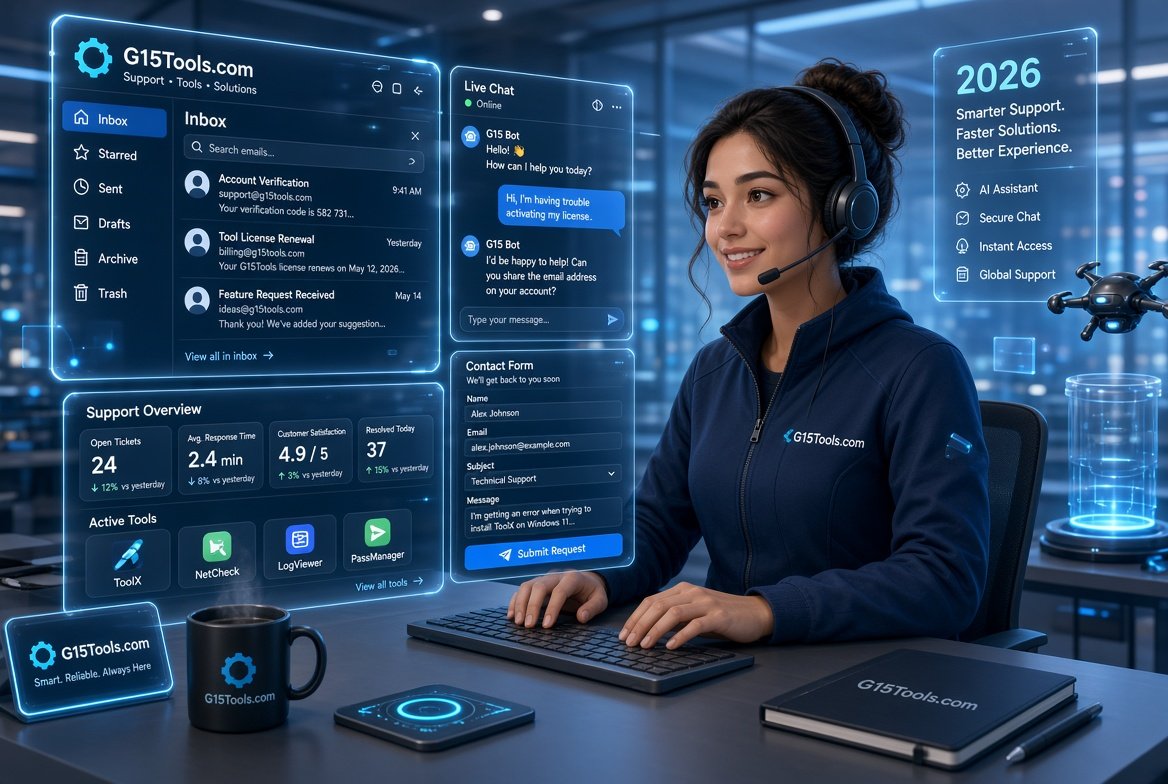 Contact G15Tools.com: The Complete 2026 Guide to Reaching Their Team